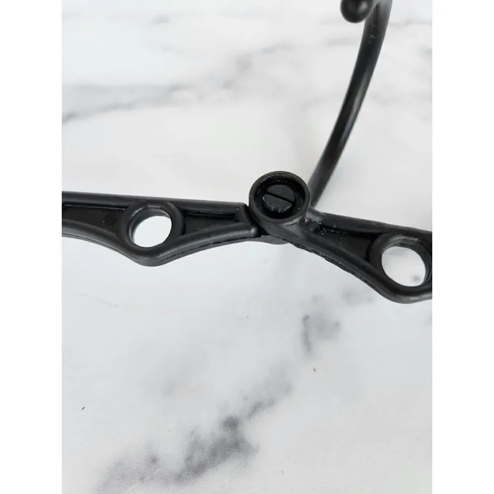 Plastic black belt tie hanger 1 piece